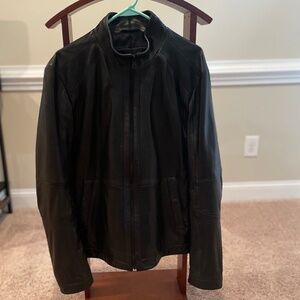 Hugo Boss Leather Jacket